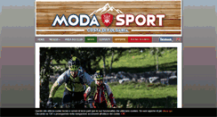 Desktop Screenshot of modasportfolgaria.it