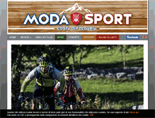 Tablet Screenshot of modasportfolgaria.it